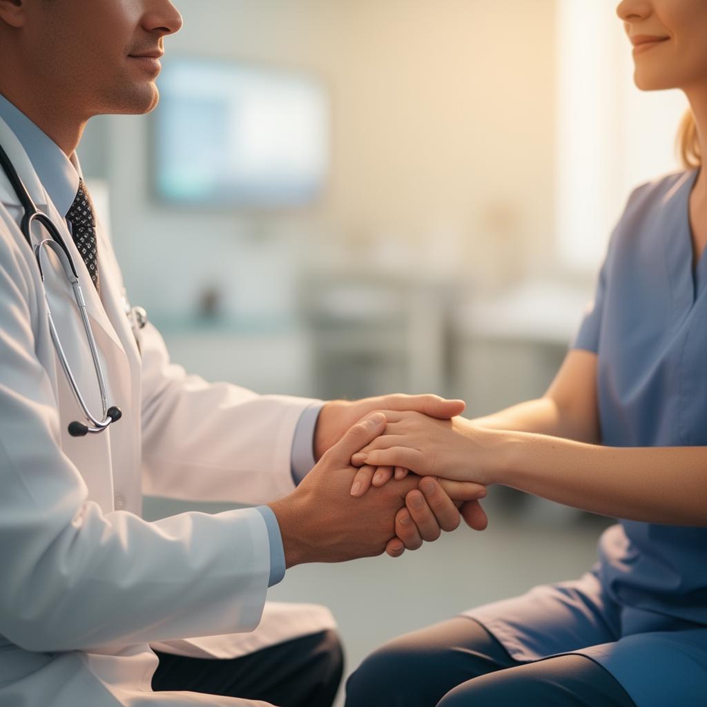 Doctor and patient
